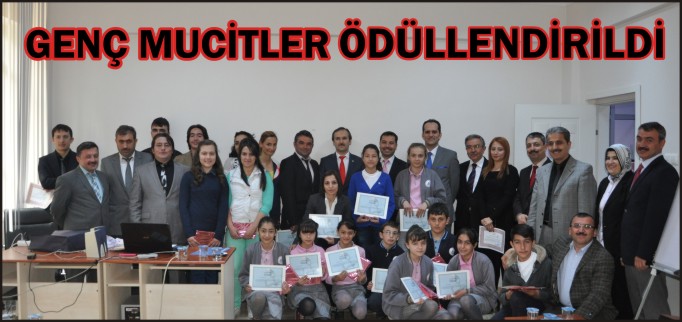 GENÇ MUCİTLER ÖDÜLLENDİRİLDİ