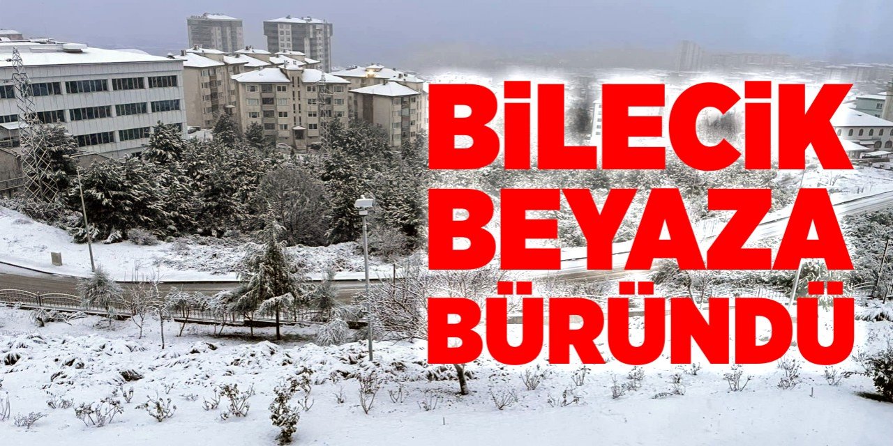 Bilecik beyaza büründü