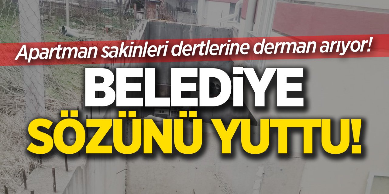 Belediye Sözünü Yuttu!