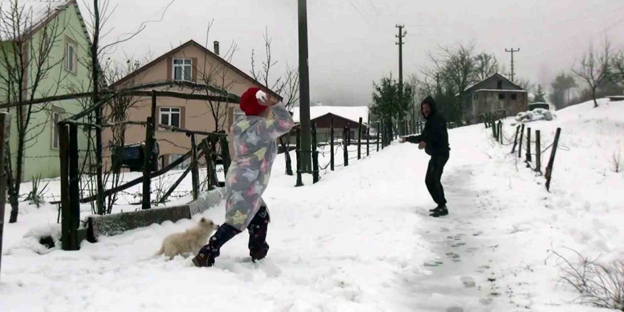 Kar Kalınlığı 45 Santimetreye Ulaştı