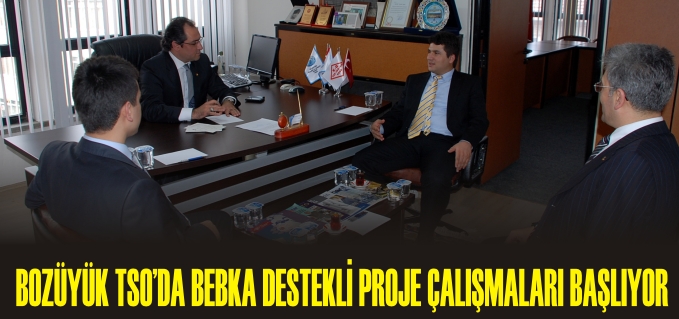 BOZÜYÜK TSO’DA BEBKA DESTEKLİ PROJE ÇALIŞMALARI BAŞLIYOR
