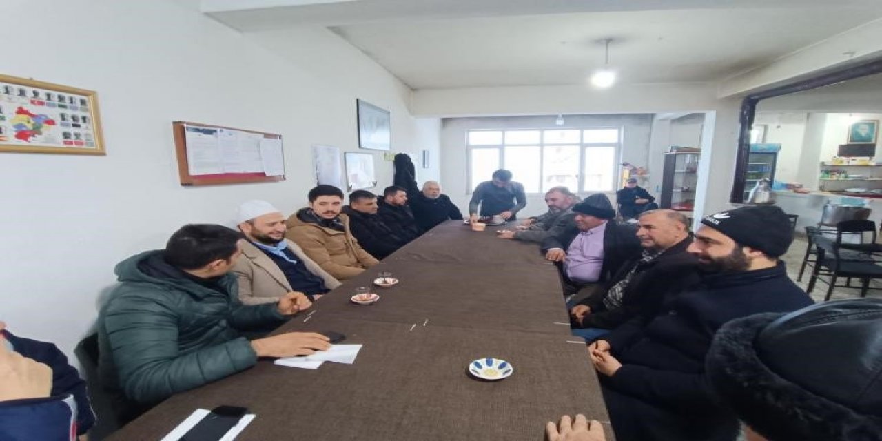 Sabah Namazında Köy Halkıyla Buluştu