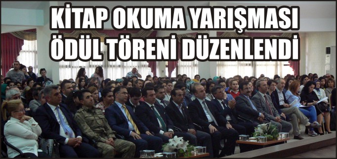KİTAP OKUMA YARIŞMASI ÖDÜL TÖRENİ DÜZENLENDİ