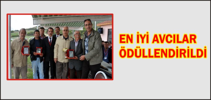 EN İYİ AVCILAR ÖDÜLLENDİRİLDİ