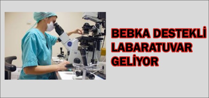 BEBKA DESTEKLİ LABARATUVAR GELİYOR