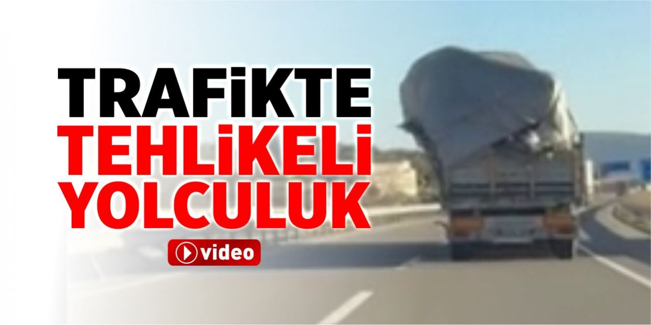 Trafikte tehlikeli yolculuk