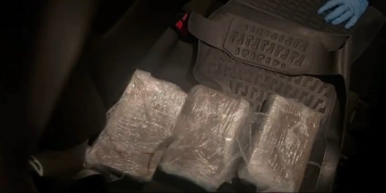 3 Kilo 300 Gram Kokain Ele Geçirildi