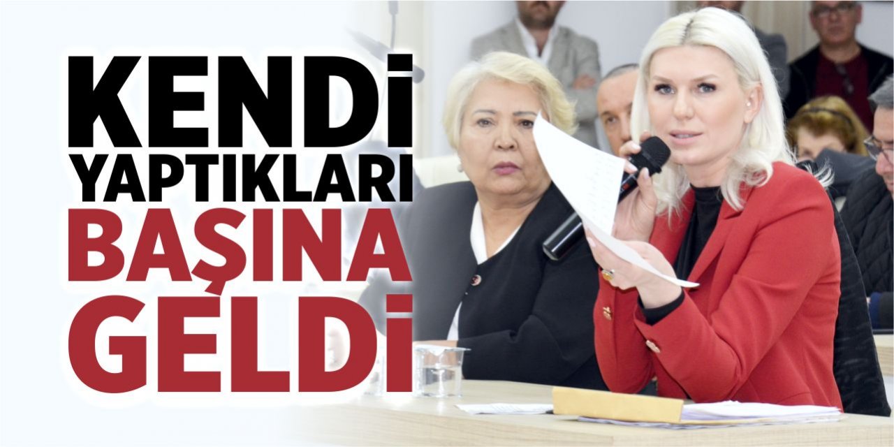 Kendi yaptıkları başına geldi!