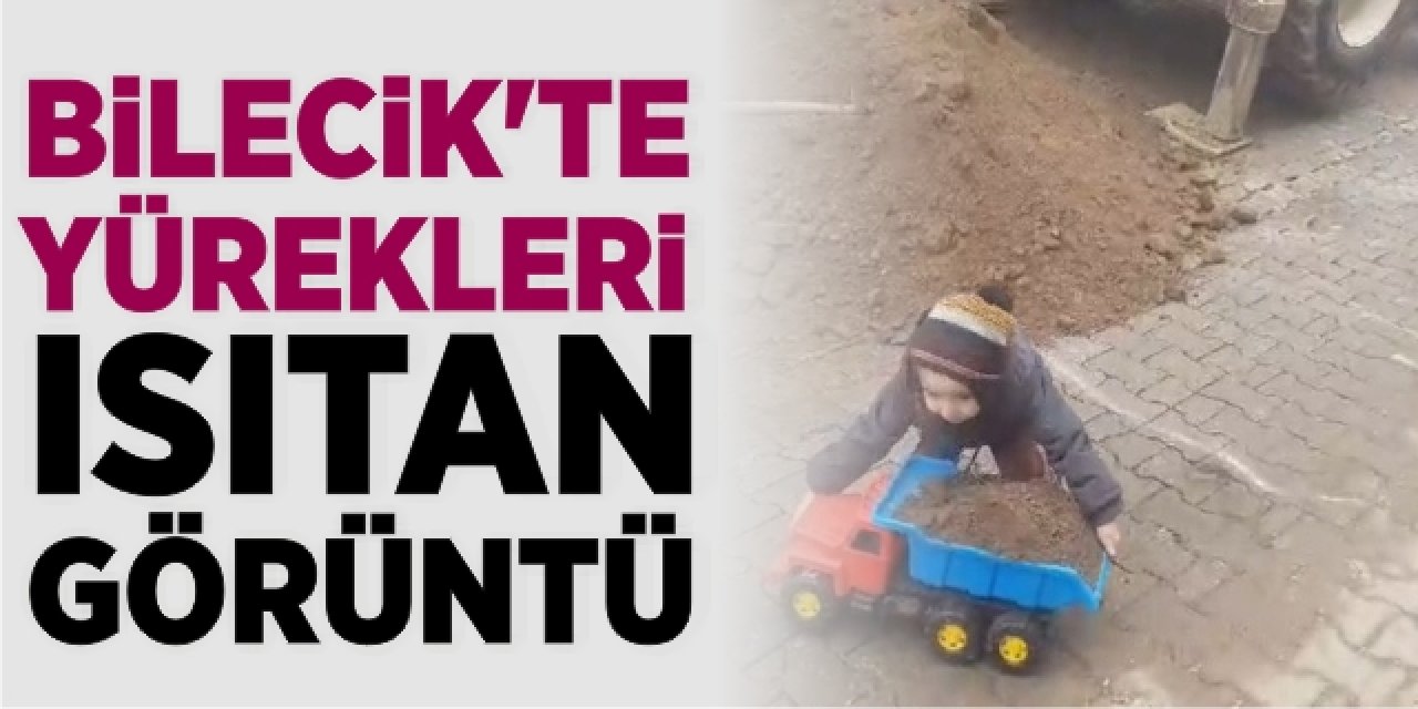 Bilecik'te yürekleri ısıtan görüntü