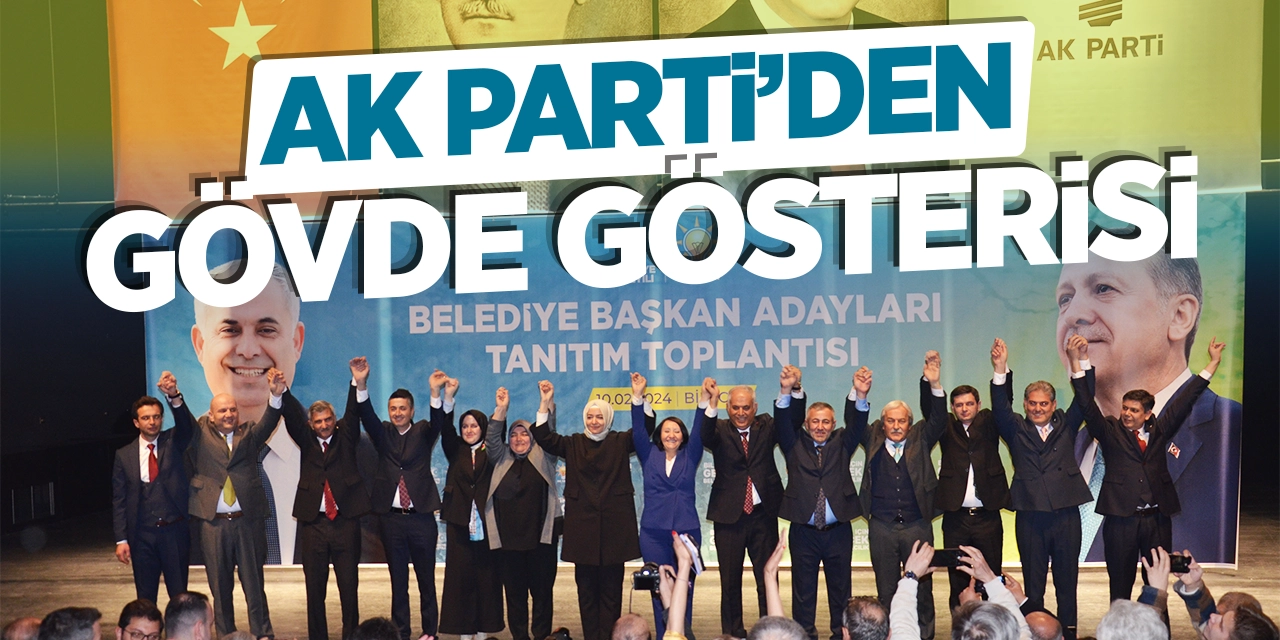 AK Parti'den Gövde Gösterisi!