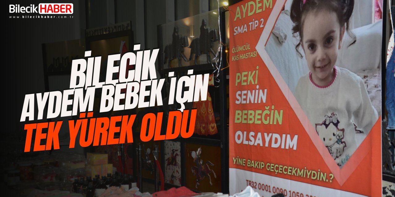 Bilecik AYDEM Bebek için tek yürek oldu