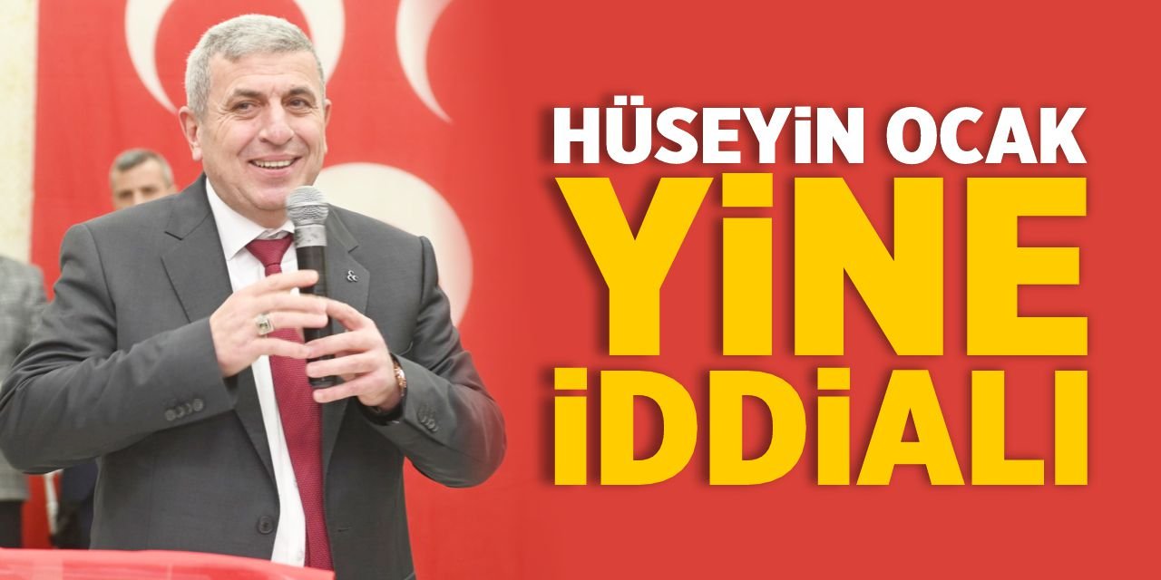 Hüseyin Ocak yine iddialı