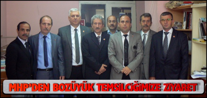 MHP’DEN BOZÜYÜK TEMSİLCİLİĞİMİZE ZİYARET
