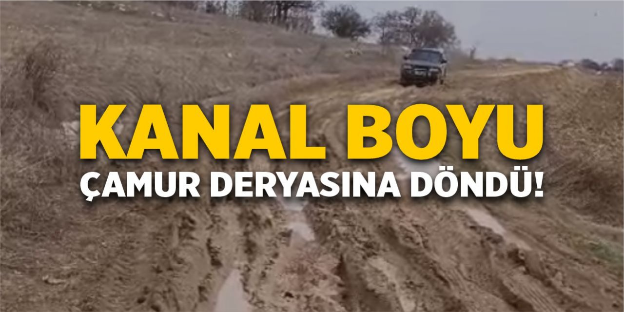 Kanal Boyu çamur deryasına döndü!