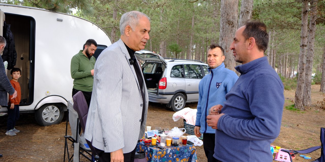 Mustafa Yaman doğa tutkunları ile bir araya geldi