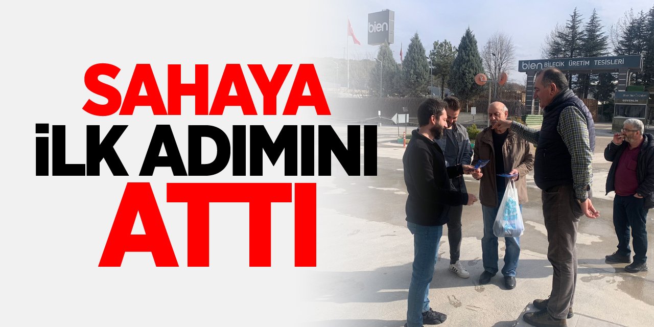 Sahaya İlk Adımını Attı