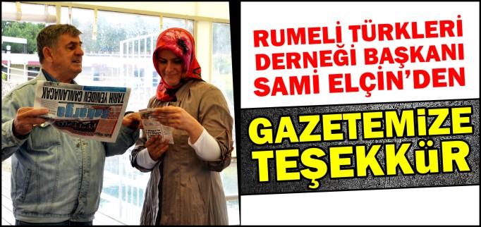 GAZETEMİZE TEŞEKKÜR