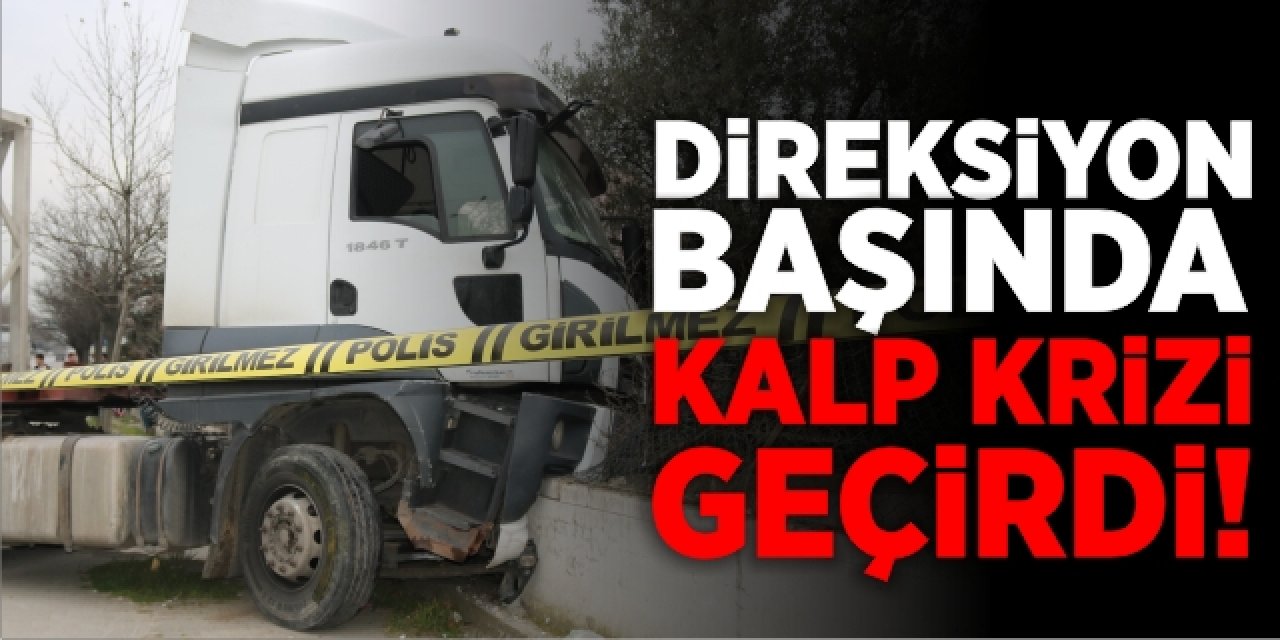 Direksiyon Başında Kalp Krizi Geçirdi