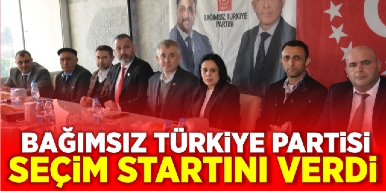 Bağımsız Türkiye Partisi Bilecik'te Seçim Startını Verdi