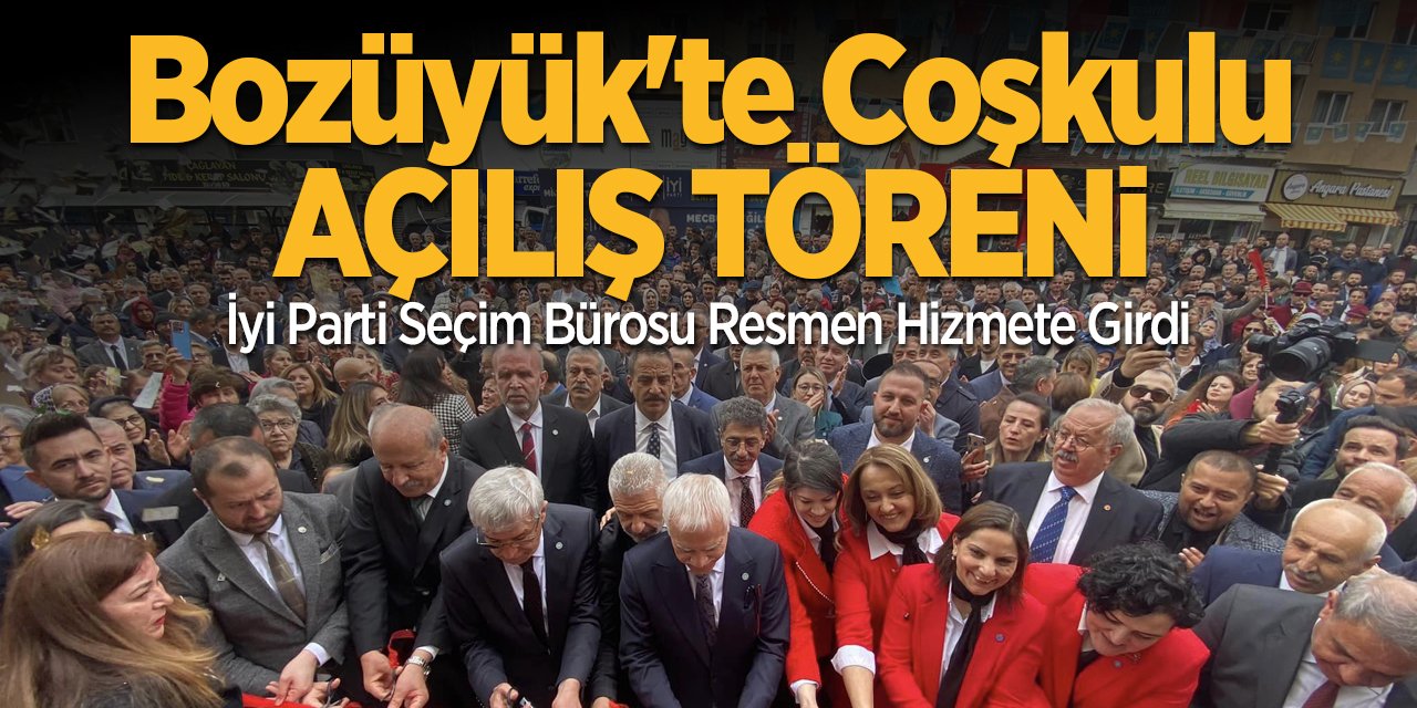 Bozüyük'te Coşkulu Açılış