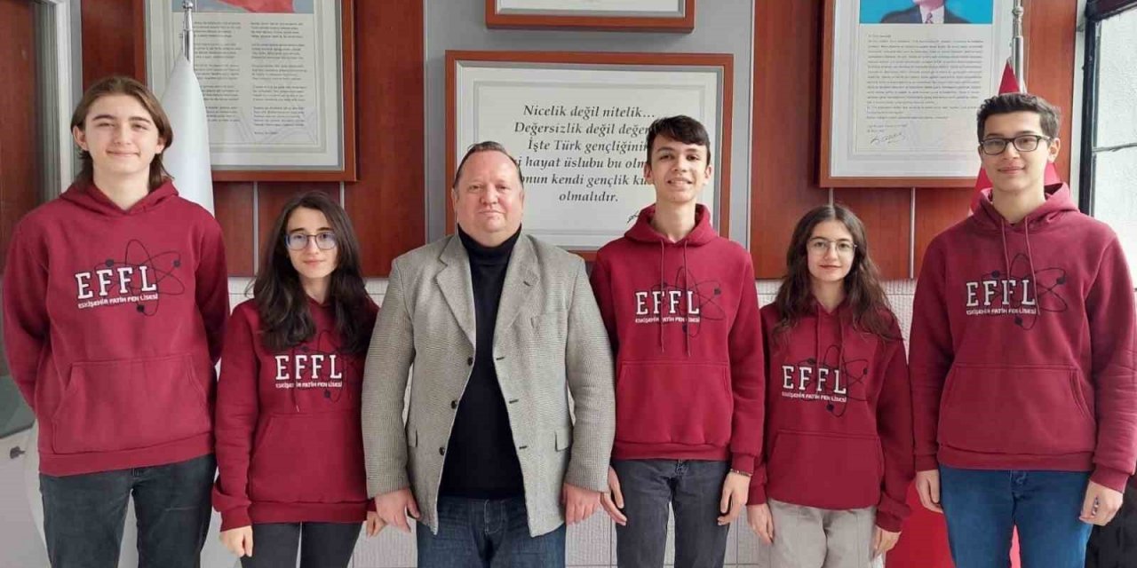 Eskişehir Fatih Fen Lisesi Öğrencileri Eskişehir’i Gururlandırdı