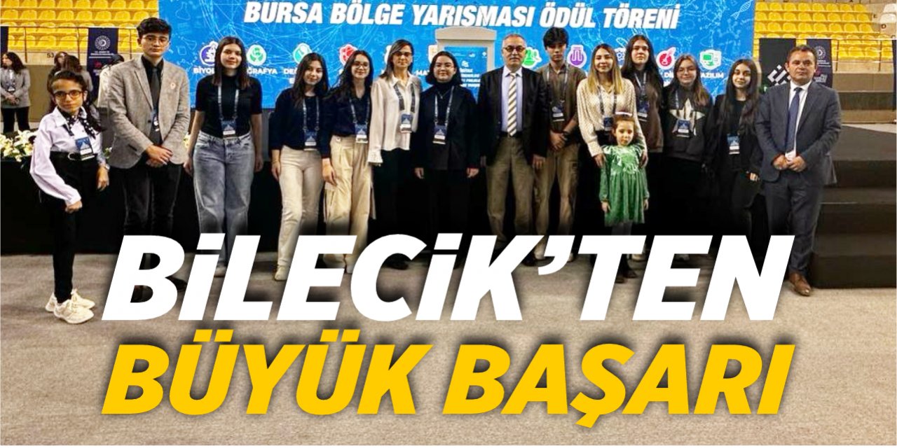 Bilecik'ten büyük başarı