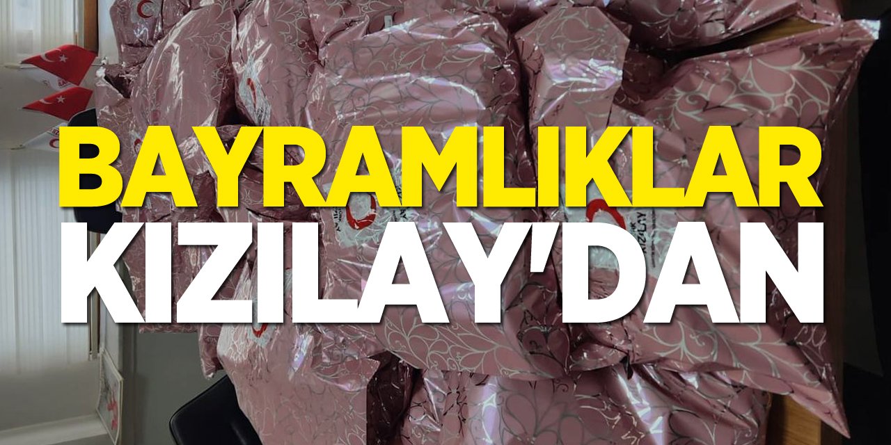 Bayramlıklar Kızılay'dan