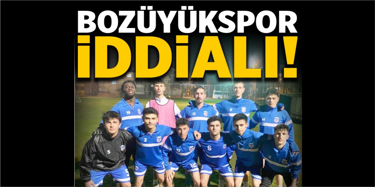 Bozüyükspor iddialı!