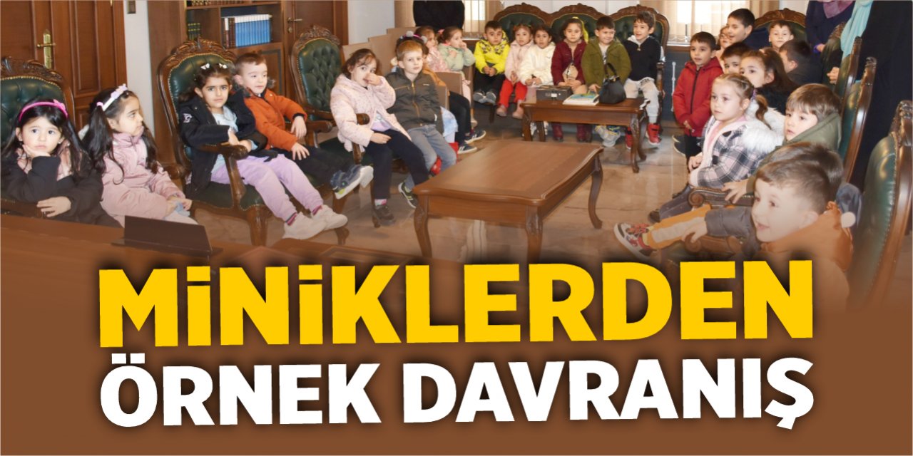 Miniklerden örnek davranış