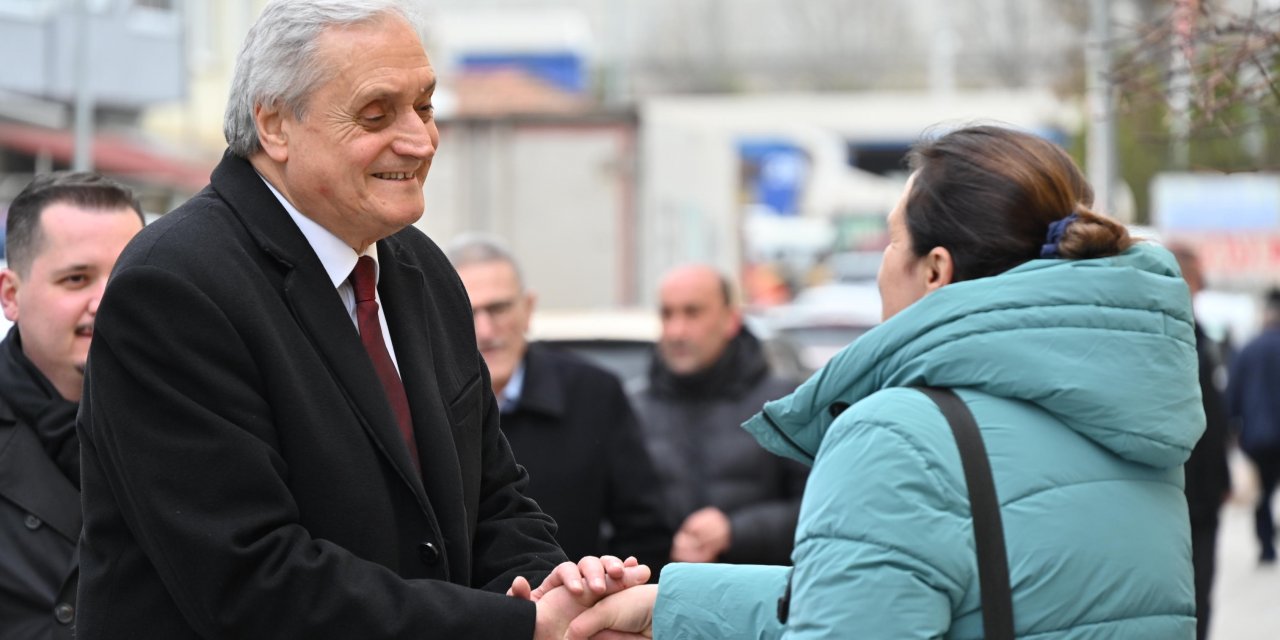 Başkan Bakkalcıoğlu’ndan esnaf ziyaretleri