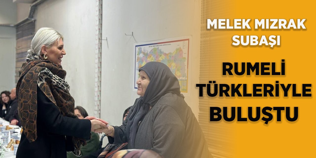 Melek Mızrak Subaşı Bilecik Rumeli Türkleriyle Buluştu