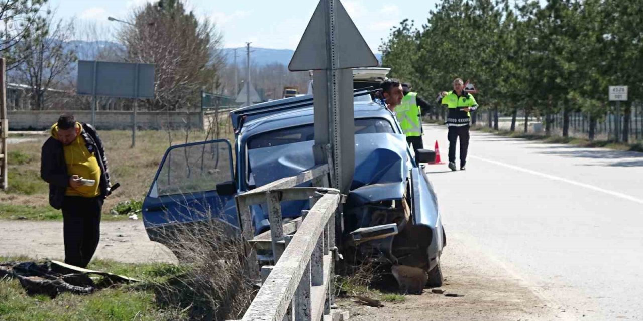 Trafik Kazası: 1 Yaralı