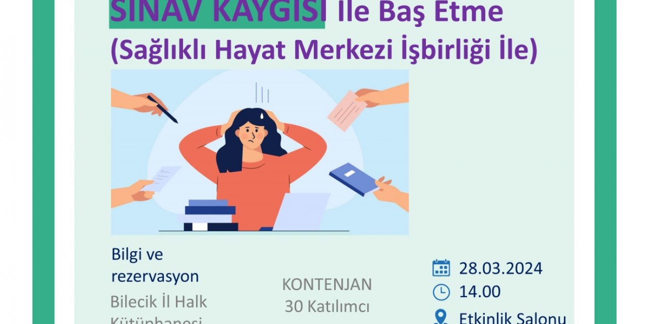 BİLECİK’TE 60. KÜTÜPHANE HAFTASI DOLU DOLU GEÇECEK