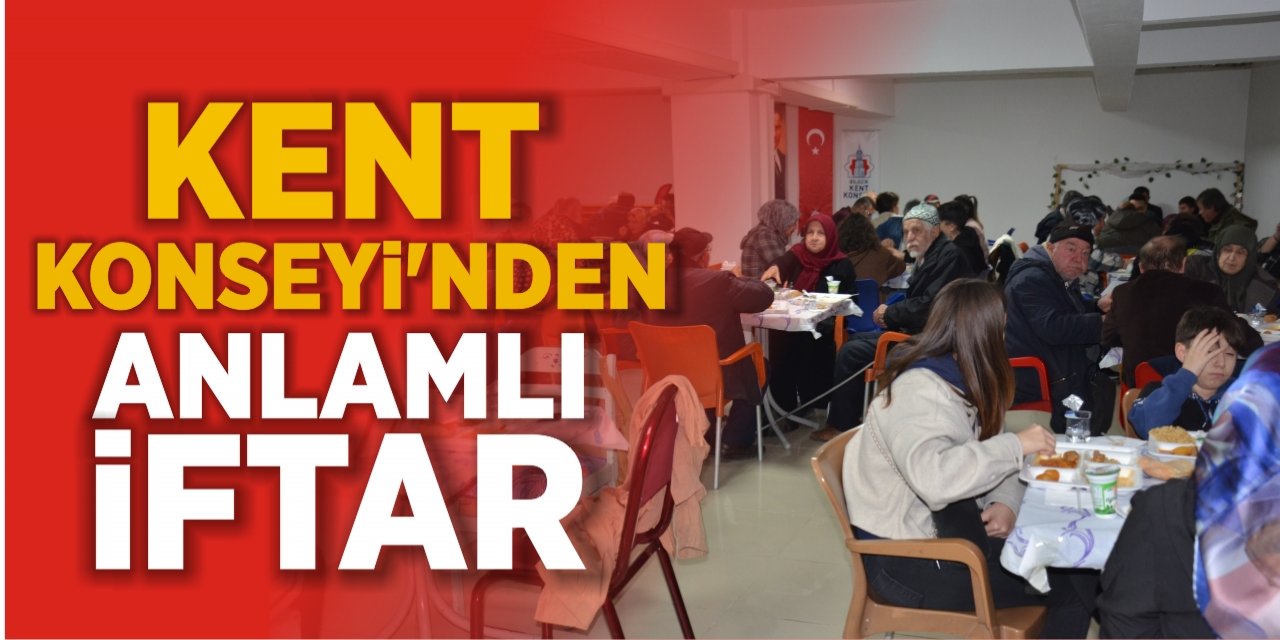 Kent Konseyinden Anlamlı İftar