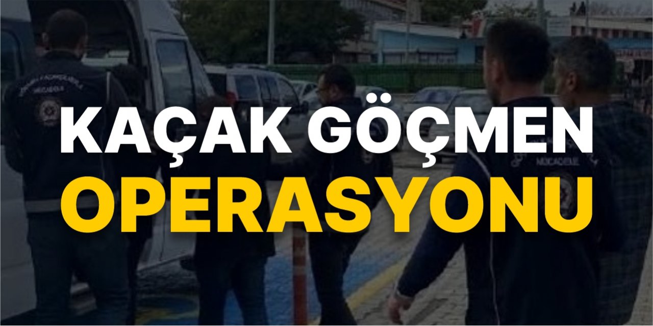 Kaçak göçmen operasyonu