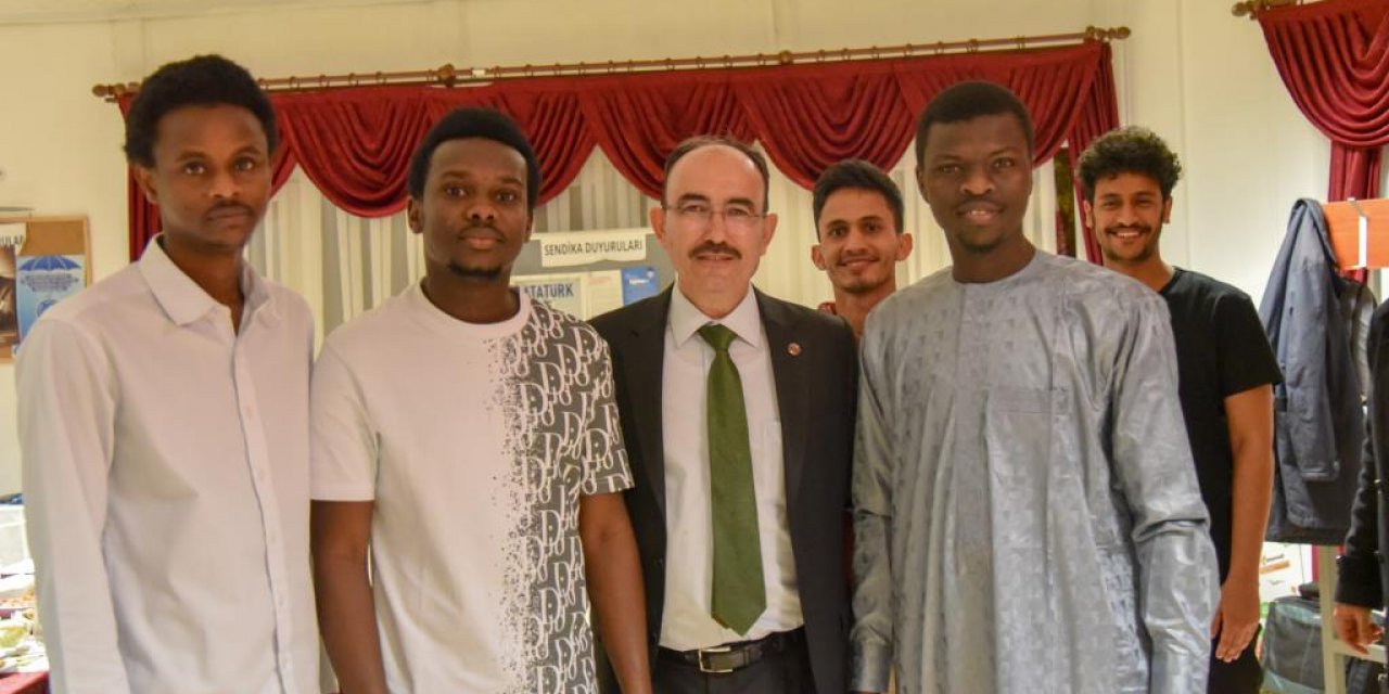Sudanlı öğrencilerle iftar programı yapıldı