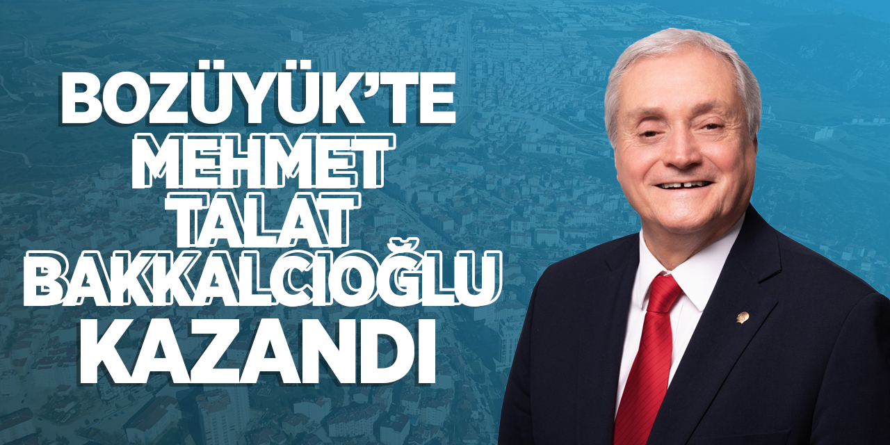 Bozüyük'te Mehmet Talat Bakkalcıoğlu Kazandı!
