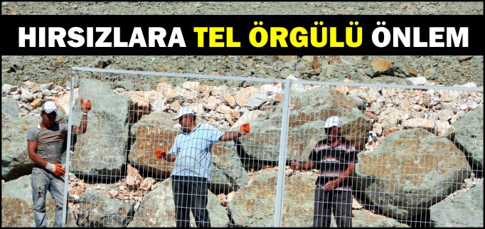 HIRSIZLARA TEL ÖRGÜLÜ ÖNLEM