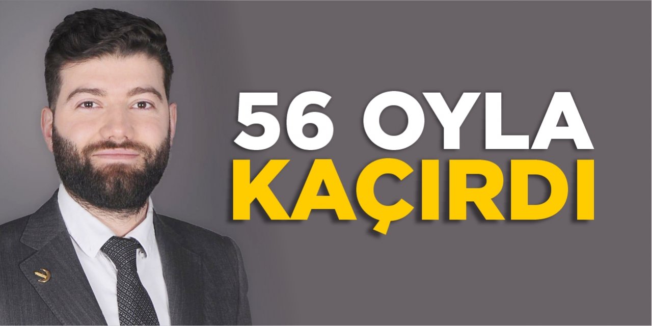 56 oyla kaçırdı