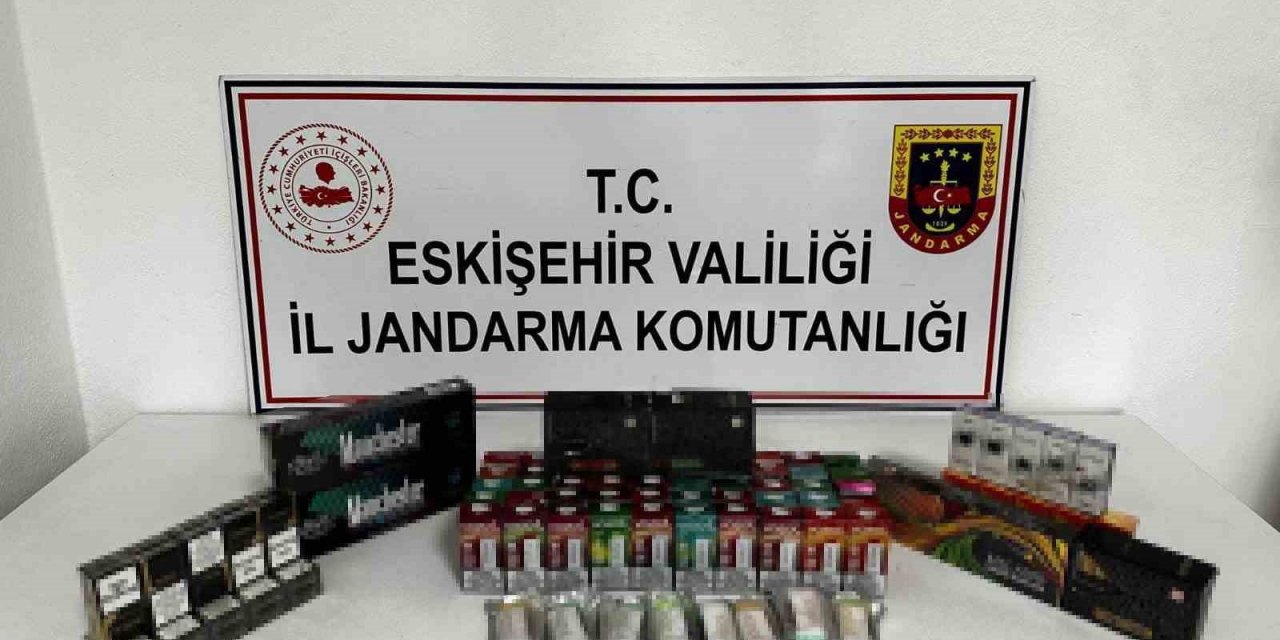 35 Bin TL Değerinde Kaçak Sigara Ele Geçirdi