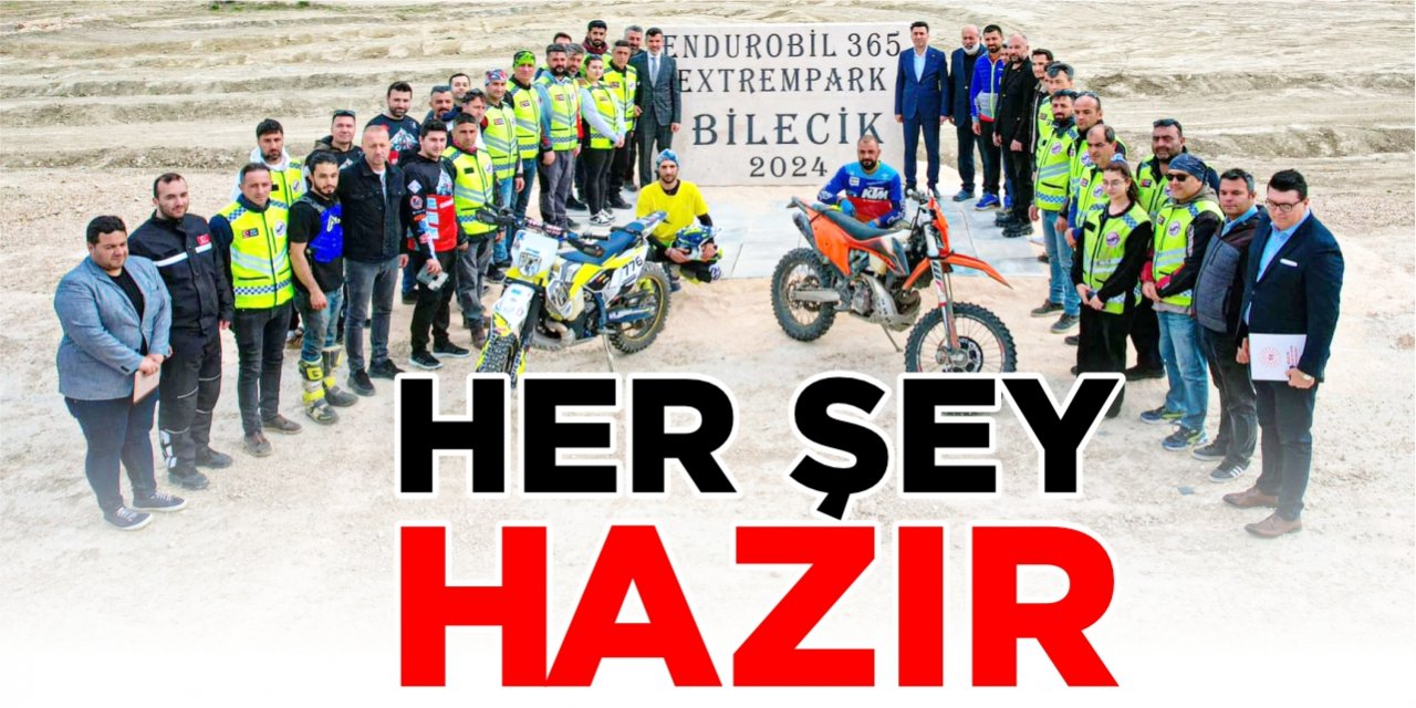 Endurobil 365 Ekstrem Park hazır!