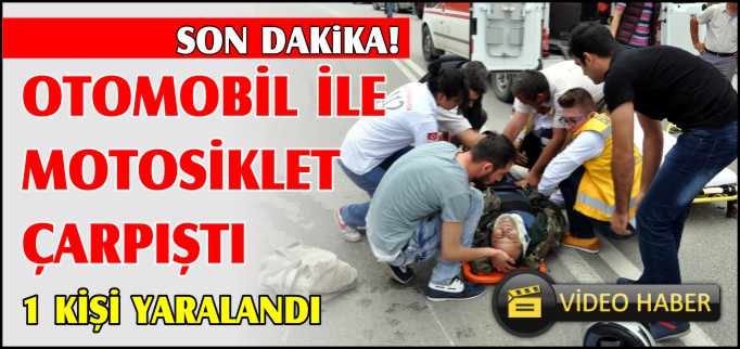 İSTASYON RAMPASINDA KAZA: 1 YARALI