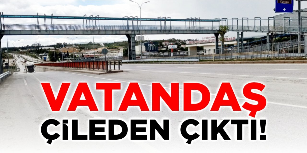 Vatandaş çileden çıktı!