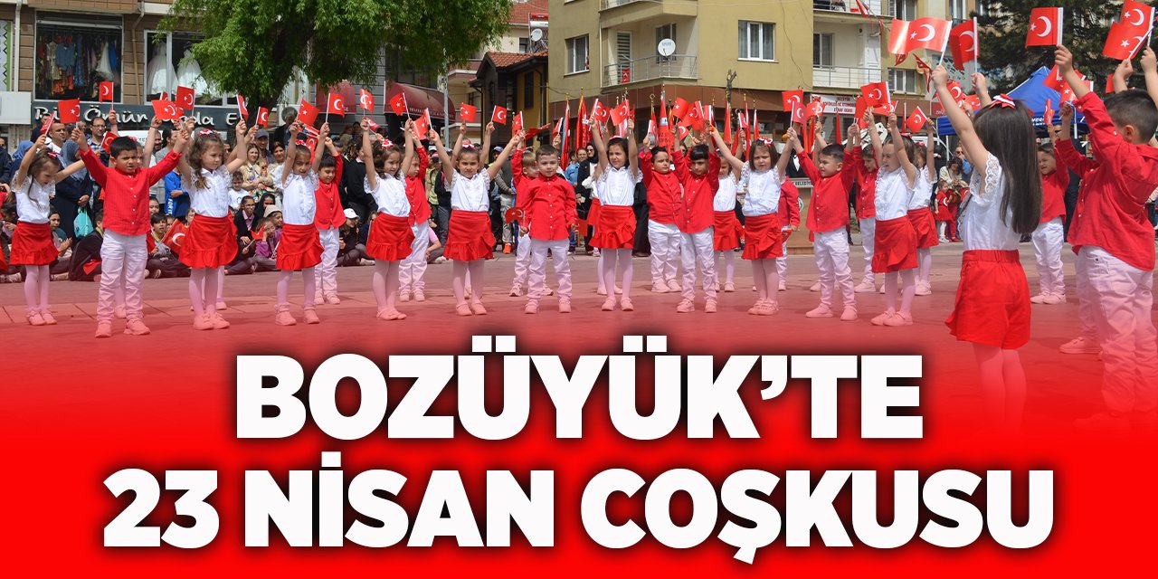 Bozüyük'te 23 Nisan Coşkusu