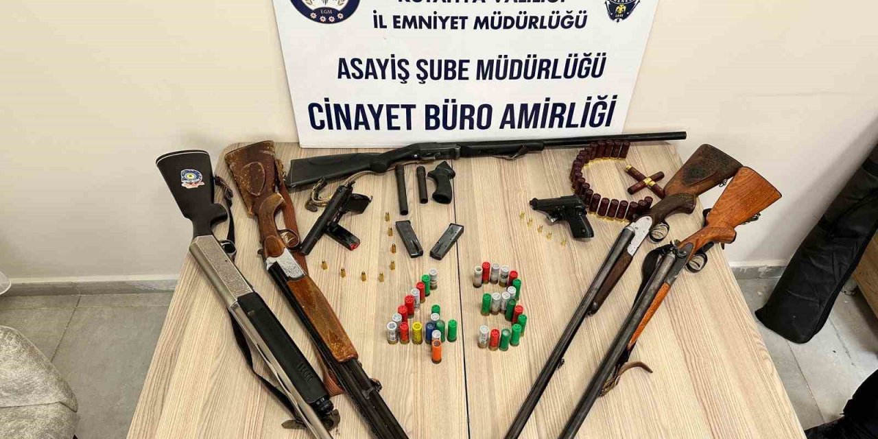 Silah Ticareti Operasyonunda 6 Gözaltı