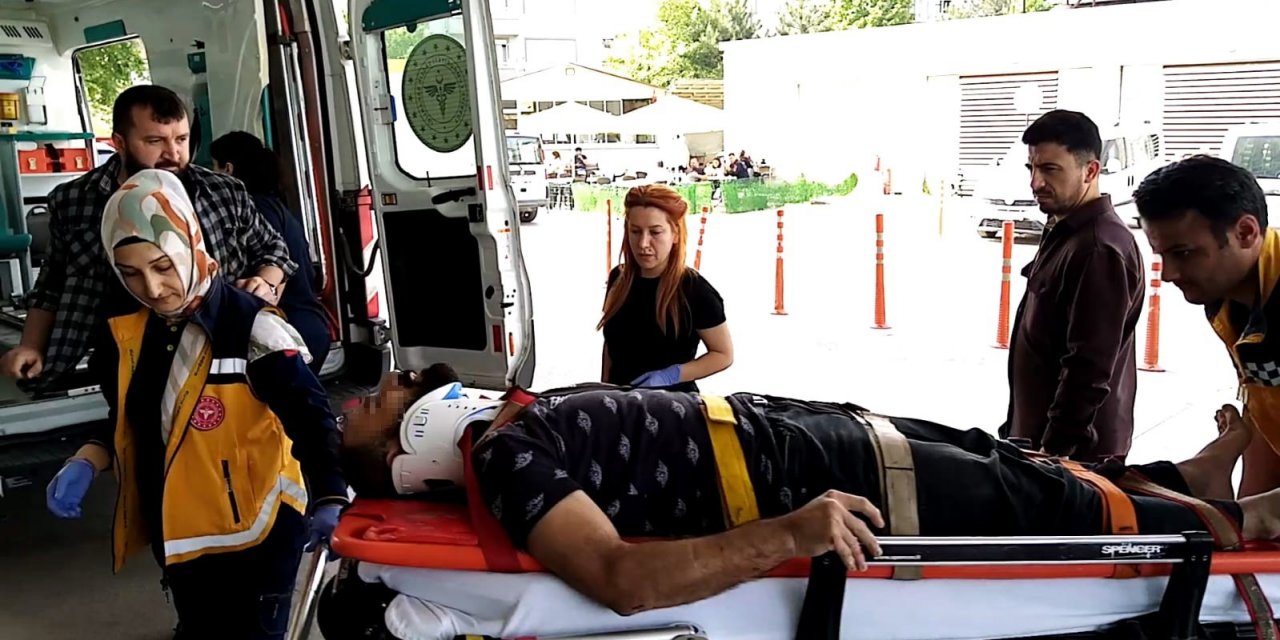 Polisten Kaçan Şüpheli 6 Metre Yüksekten Düşerek Ağır Yaralandı