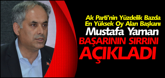 BAŞARININ SIRRINI AÇIKLADI