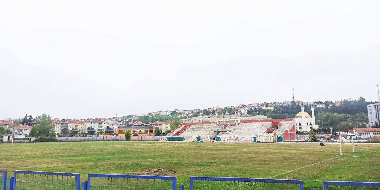 Bozüyük Şehir Stadyumu Yenileniyor