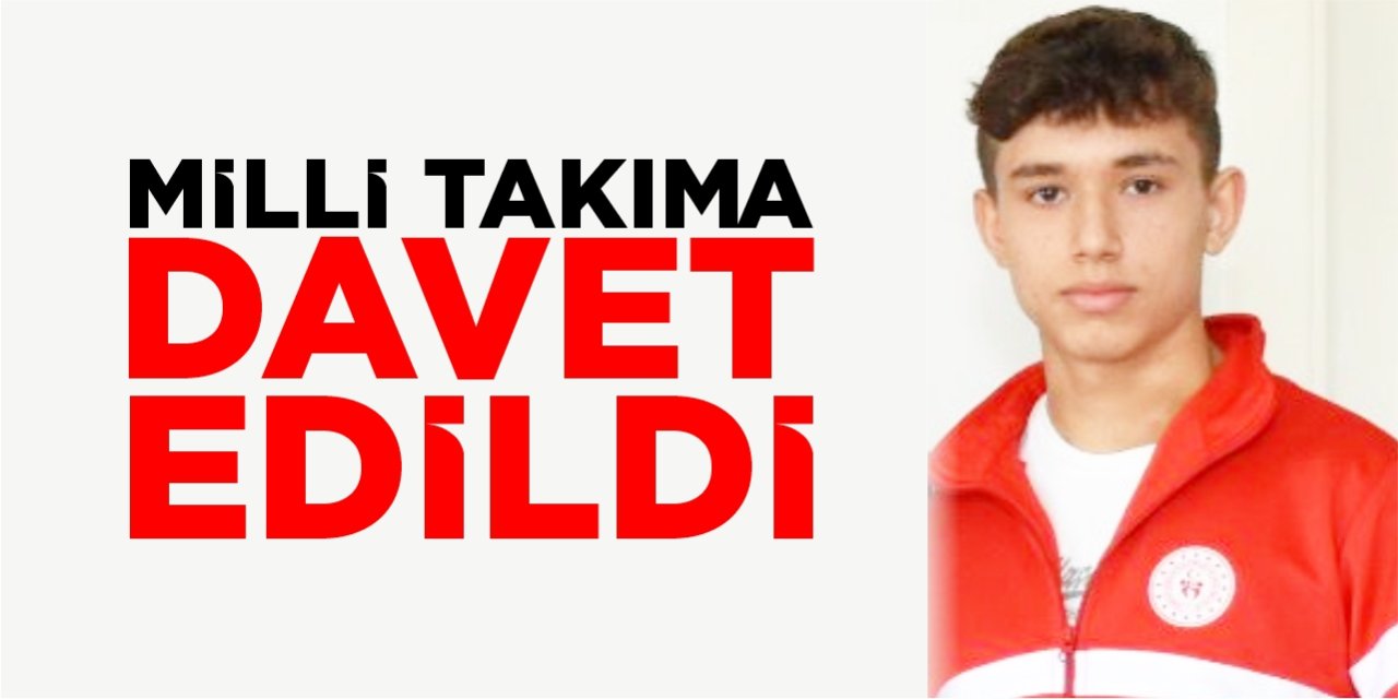 Bilecikli sporcu milli takıma davet edildi