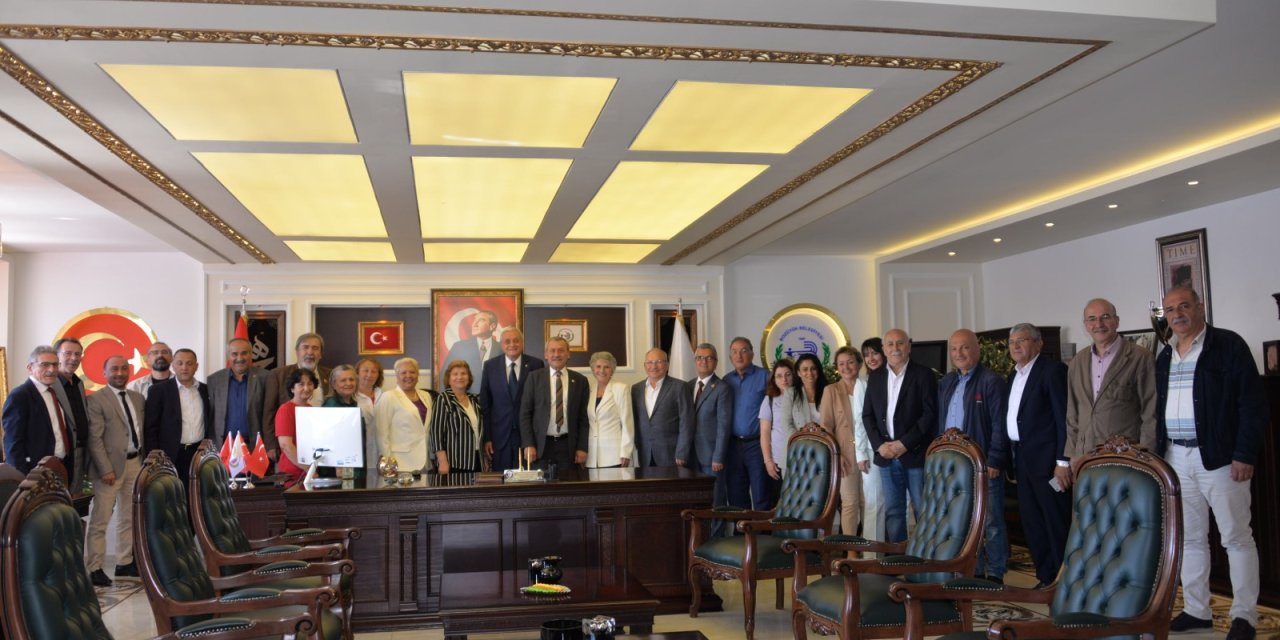 Başkan Bakkalcıoğlu CHP Yönetimini Ağırladı